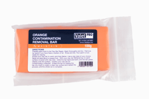 VALET PRO ORANGE CLAY BAR 100G glinka pomarańczowa miękka
