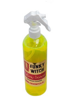 FUNKY WITCH yellow Broom Interior Cleaner 215ml