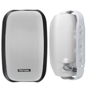 Głośnik Naścienny Tonsil ZGS 2061 Biały - Wodoodporny 40W 100V IP66 (Biały)