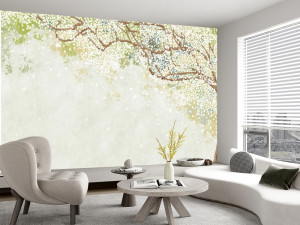 Fototapeta do sypialni Tree and branches on the old