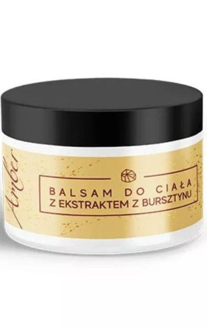 Balsam do ciała z ekstraktem z bursztynu 300g linia Amber