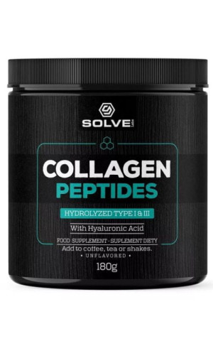 Collagen Peptides Typu I i III 180g Solve Labs