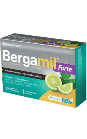 Bergamil Forte 30 kapsułek Xenico Pharma