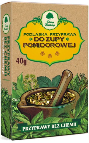 Przyprawa do zupy pomidorowej 40g Dary Natury