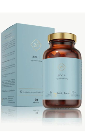 MyBest Zinc+ 10 mg, 30 kapsułek MyBestPharm