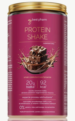 ProteinSHAKE czekoladowe brownie 450 g MyBestPharm