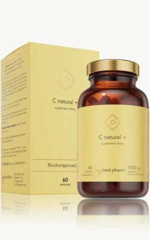 MyBestC Natural+ 60 kapsułek MyBestPharm