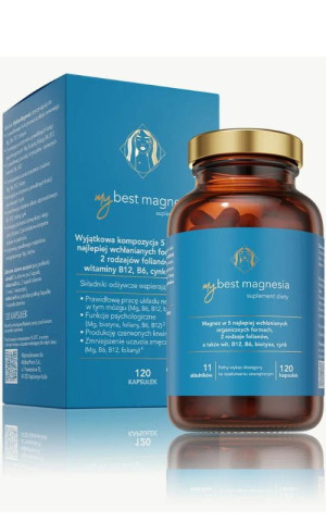 MyBestMagnesia 120 kapsułek MyBestPharm