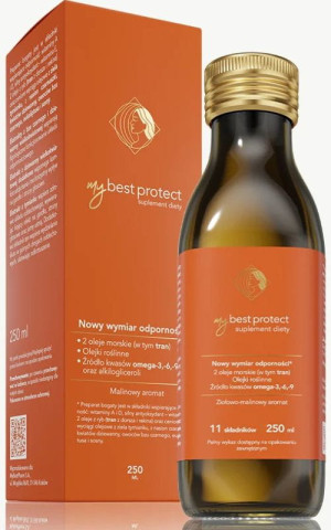 MyBestProtect - smak waniliowy - 250 ml MyBestPharm