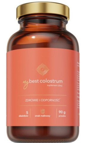MyBestColostrum (proszek malinowy) 90 g Dla dzieci i dorosłych MyBestPharm