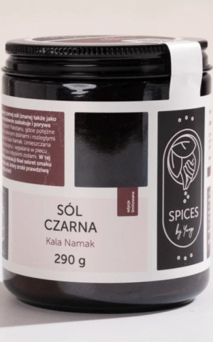 Sól czarna Kala Namak - 290g Spices by Yango