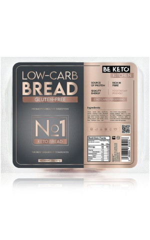 Keto Chleb Bezglutenowy 190g BeKeto