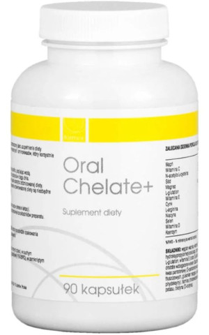 Oral Chelate+ 90 kapsułek Formor