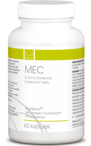 MEC Enzymy trawienne 60 kapsułek Formor