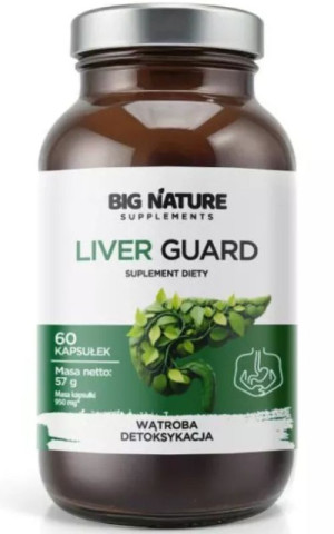 Liver guard - Zdrowa wątroba - 60 kapsułek Big Nature