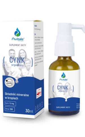 Avitale Cynk glukonian cynku 30ml