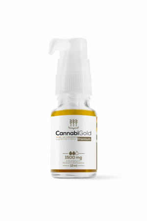 Cannabigold PREMIUM 15% 10g ( CBD CBDA CBDV CBG CBC ) Olej z Konopii Siewnej ekstrakt CO2 Kannabidoidy