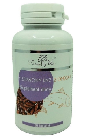 Czerwony ryż z Omega-3 (60 kapsułek) Farm-Vix