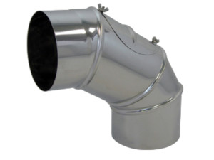 Arc segmenté Bertrams VLE-Plus 19SBV120RV Ø 120 x 0,6 mm, avec fermeture de nettoyage, 4 parties, acier inoxydable V4A