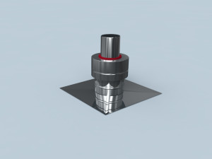 Bertrams Polyline EW tuyau de sortie 40MAR110VA DN 110, rigide, sans prise, noir