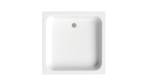 Bette douche 5600000P 100 x 100 x 15 cm, blanc GlasurPlus