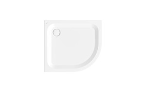 BetteCorner douche 8119-015AR 75x90x3.5cm, pieds inégaux, antidérapant, capri