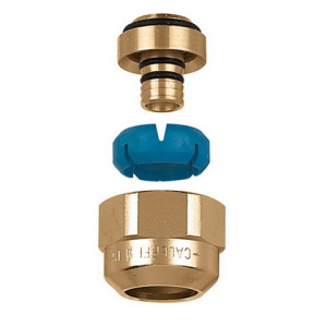 Caleffi match0 680506 3/4", chromé, Ø 9,5-10 IT, Ø 14-16 AG