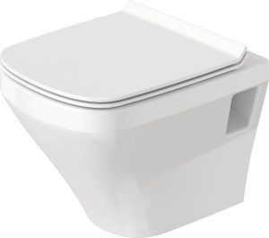 Duravit DuraStyle mur compact WC 25710900001 blanc wondergliss, projection 48cm, sans bord