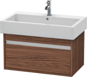 Ketho Duravit vasque KT668702121 75 x 44 cm, 2000 foncé, coulissant match2, suspendu