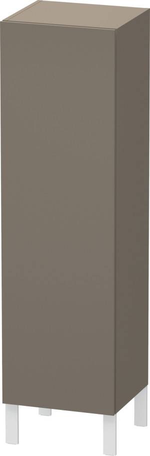 L-Cube Duravit individuel LC1190L9090 haut de l' armoire, porte à gauche, gris mat flanelle soie