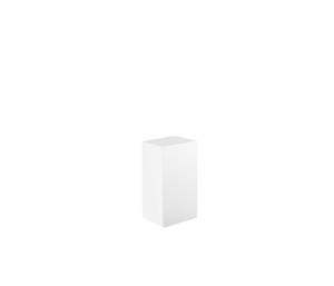 Emco evo armoire mi-haute 957950404 750mm, avec porte vitrée, blanc brillant / optiwhite