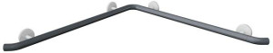 Hewi System 800 K baignoire / douche main courante 950.35.1109118 762x762mm, supports et Rosetten signal de senfgelb , senfgelb