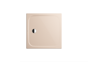 Kaldewei Cayonoplan douche match0 361847983030 100x100x1.8cm, avec support, effet perlant, beige bahama