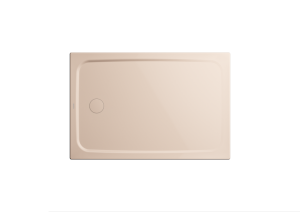 Kaldewei Cayonoplan douche 362447980030 80x130x2.5cm, avec support, sans effet / antidérapant, bahama beige