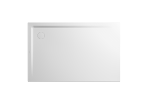 Kaldewei Receveur de douche Superplan 383348040711 75x90x2,5cm, avec support, blanc alpin mat