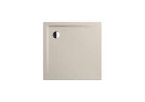 Kaldewei Receveur de douche Superplan 383147980668 80x80x2,5cm, avec support plat, sans effet/antidérapant, gris chaud10