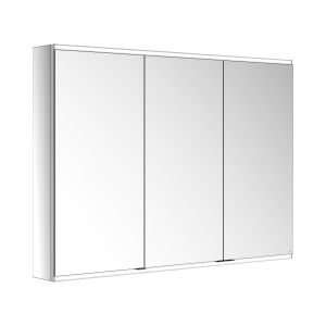 Keuco Royal Modular 2. 1930 800321131100200 1300 x 900 x 160 mm, 2 Prise , extension murale, 3 portes, DALI