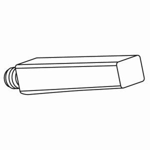 KWC Armaturen Bec coulissant KWC AVA Z536119000 chromé