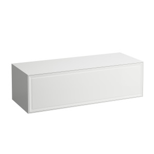 LAUFEN Le nouveau meuble à tiroirs / buffet H4060250856311 117,5x34,5x45,5cm, 2000 , buffet sans découpe, blanc brillant