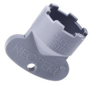 clé de service cache Neoperl 09915246 STD / M 24x1, gris, pour l'installation du régulateur de jet
