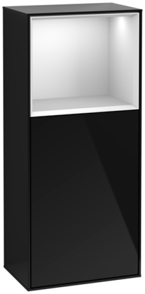 Villeroy und Boch Villeroy et Boch Finion armoire côté G520MTPH 41.8cm, à gauche, la station de charge, l' émotion, étagère White Matt Lacquer ,