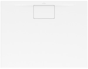 Villeroy und Boch Villeroy et Boch Architectura MetalRim Receveur de douche DA1080ARA215VRW 100 x 80 x 2000 , 5 cm, Stone White