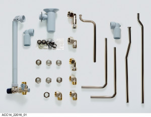 jeu de tuyauterie en saillie Vaillant Vih r 0020183760 150 l, 10 bar, pour Chauffe-eau électronique mural à accumulation