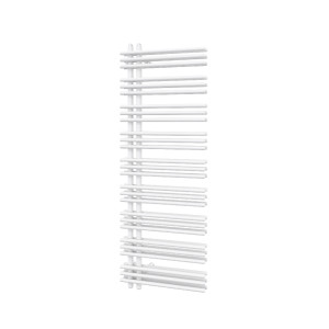 Radiateur design Zehnder Yucca Asym ZY400348B400000 YAD-130-050, 1304 x 478 mm, pure blanc , RAL 9010, double couche
