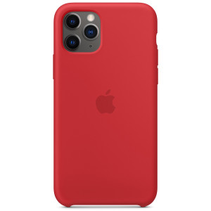 Silicone Backcover voor de Apple iPhone 11 Pro - (Product) Red