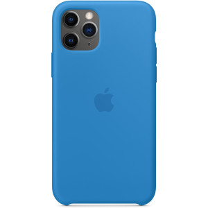 Silicone Backcover voor de Apple iPhone 11 Pro - Surf Blue