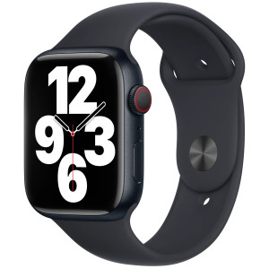 Sport Band voor de Apple Watch   44/45/46/49 mm - Maat XL - Midnight