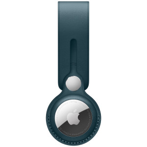 Leather Loop voor de Apple AirTag - Baltic Blue