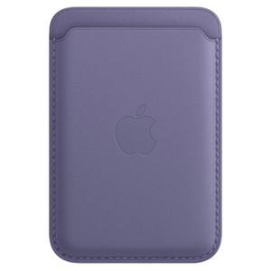 Leather Wallet MagSafe (Apple Wallet 2nd generation) - Met ingebouwde AirTag functie - Wisteria