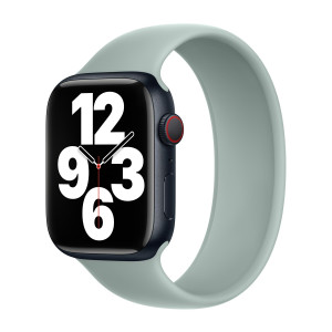 Siliconen solobandje voor de Apple Watch   38/40/41/42 mm - Maat 6 - Succulent